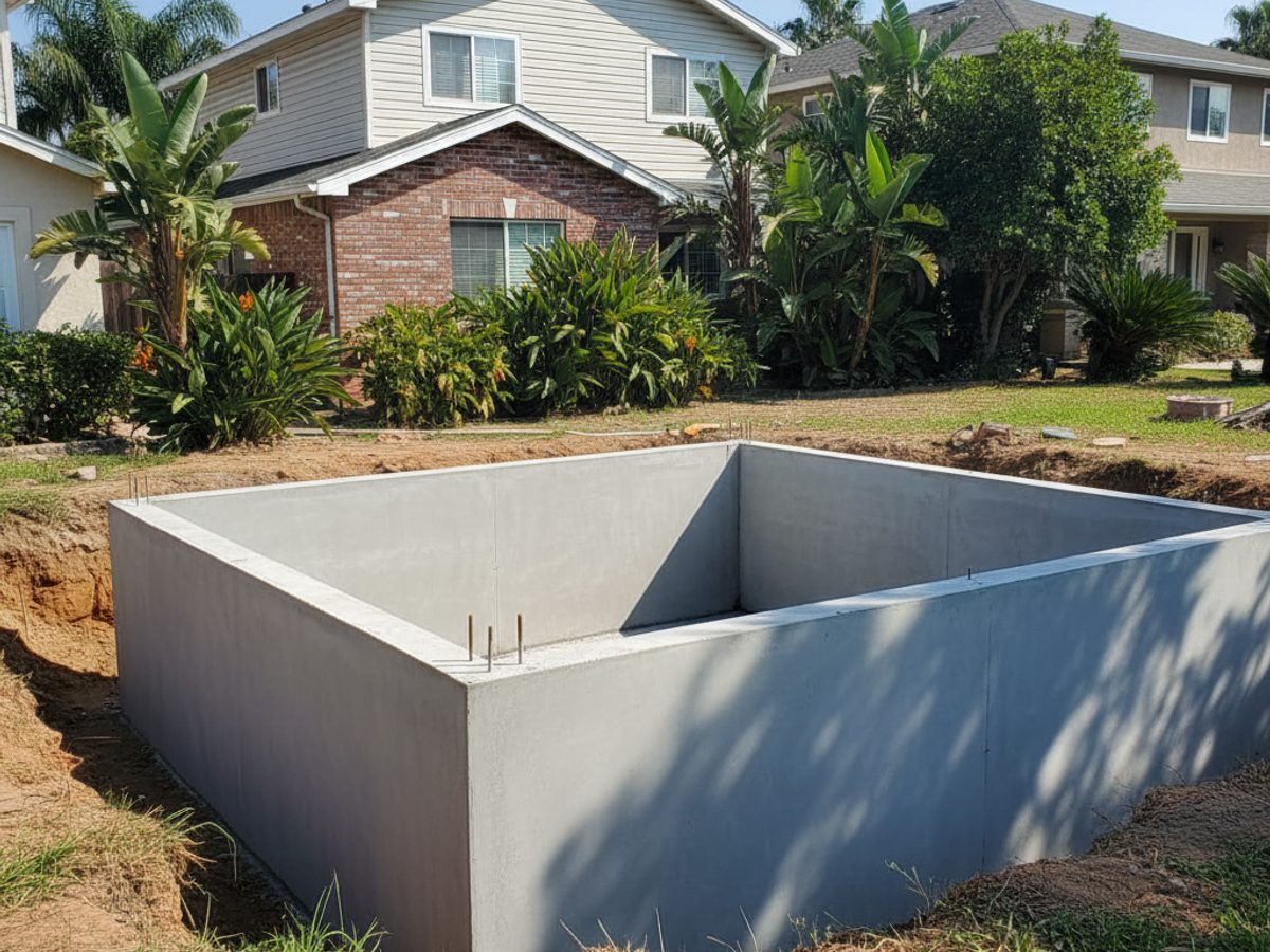 Concrete Patios completed by Mighty Concrete Co in Waskom, LA